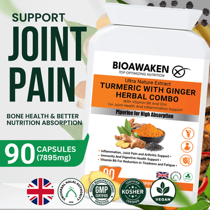 BioAwaken Turmeric with Ginger Herbal Combo