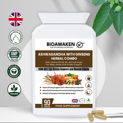 BioAwaken Turmeric with Ginger Herbal Combo